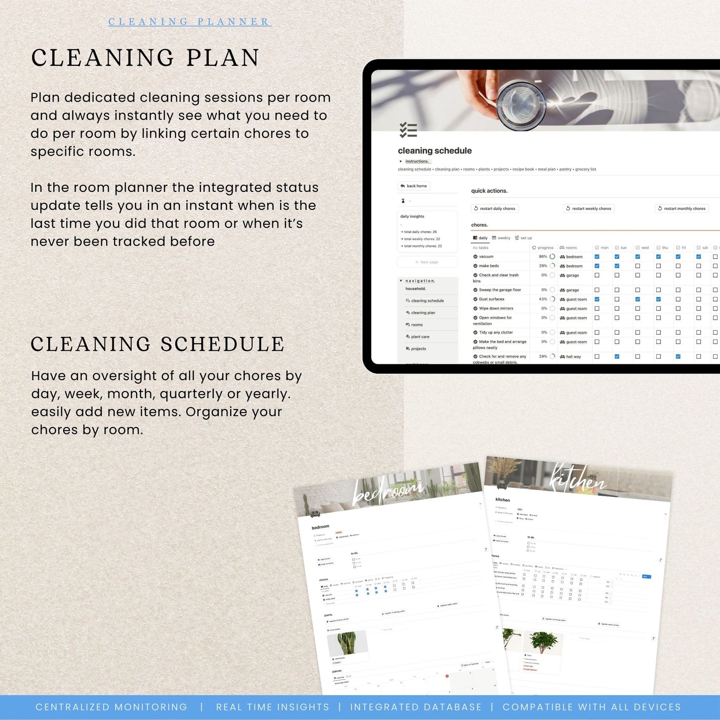 Household & Meal Planner Notion Template