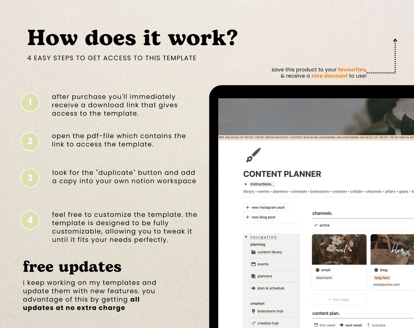 Notion Social Media Planner