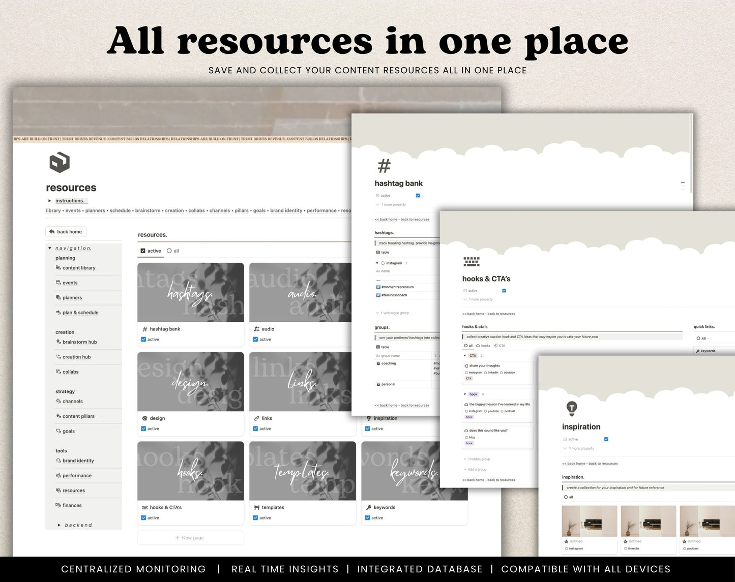 Notion Social Media Planner
