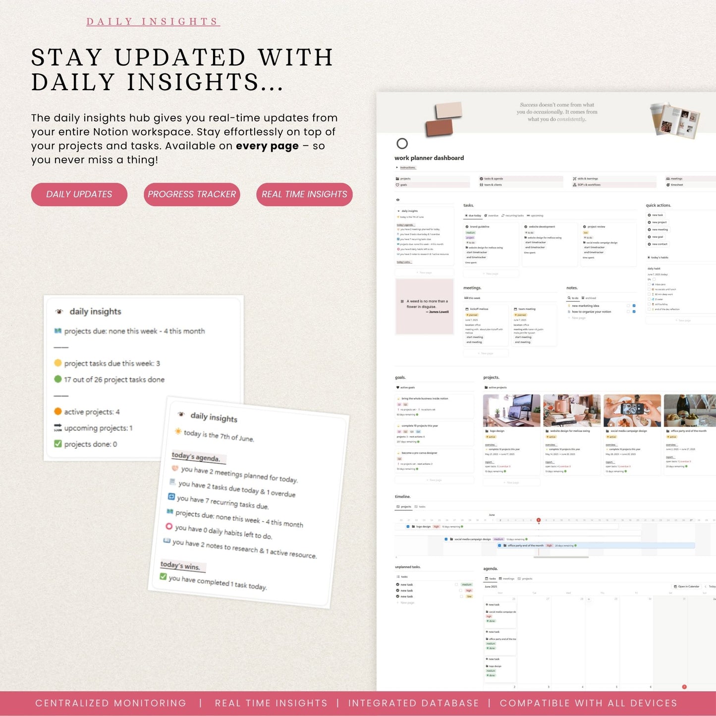 Work Planner Notion Template