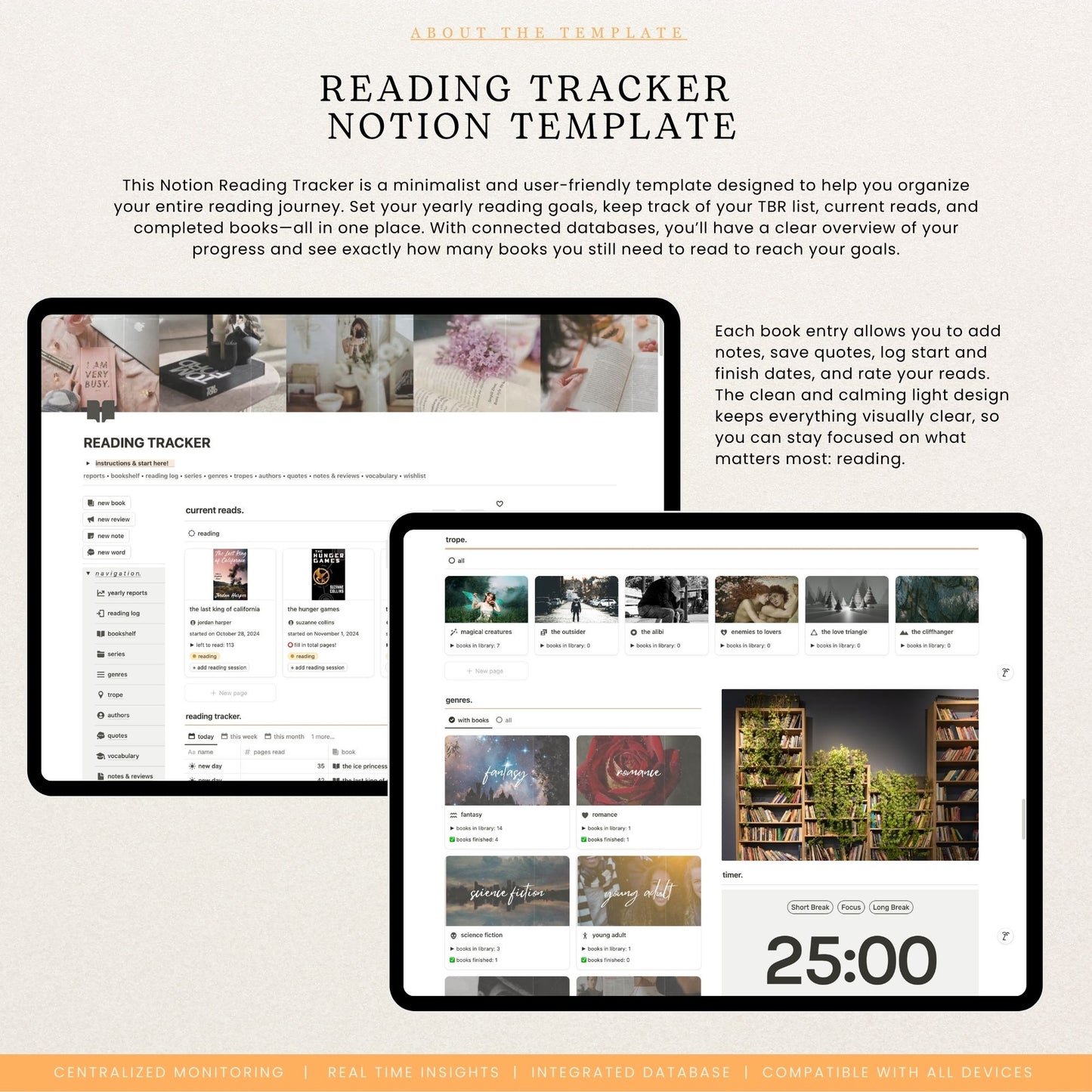 Notion Book Tracker Template