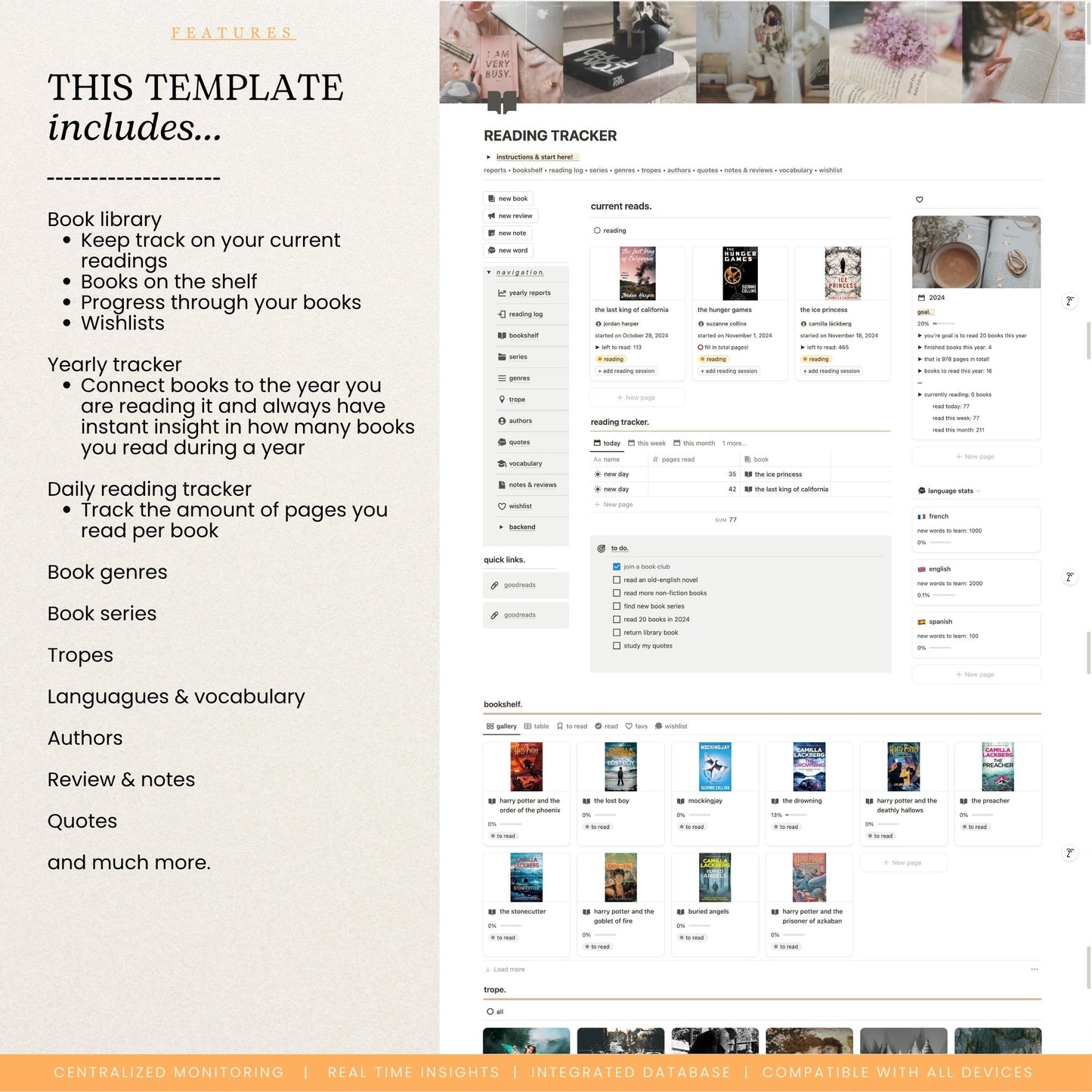Notion Book Tracker Template
