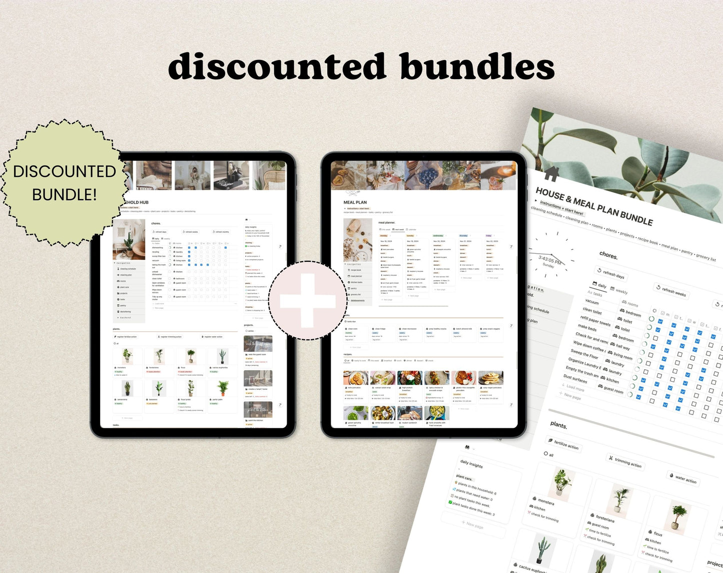 Notion Meal Planner Template