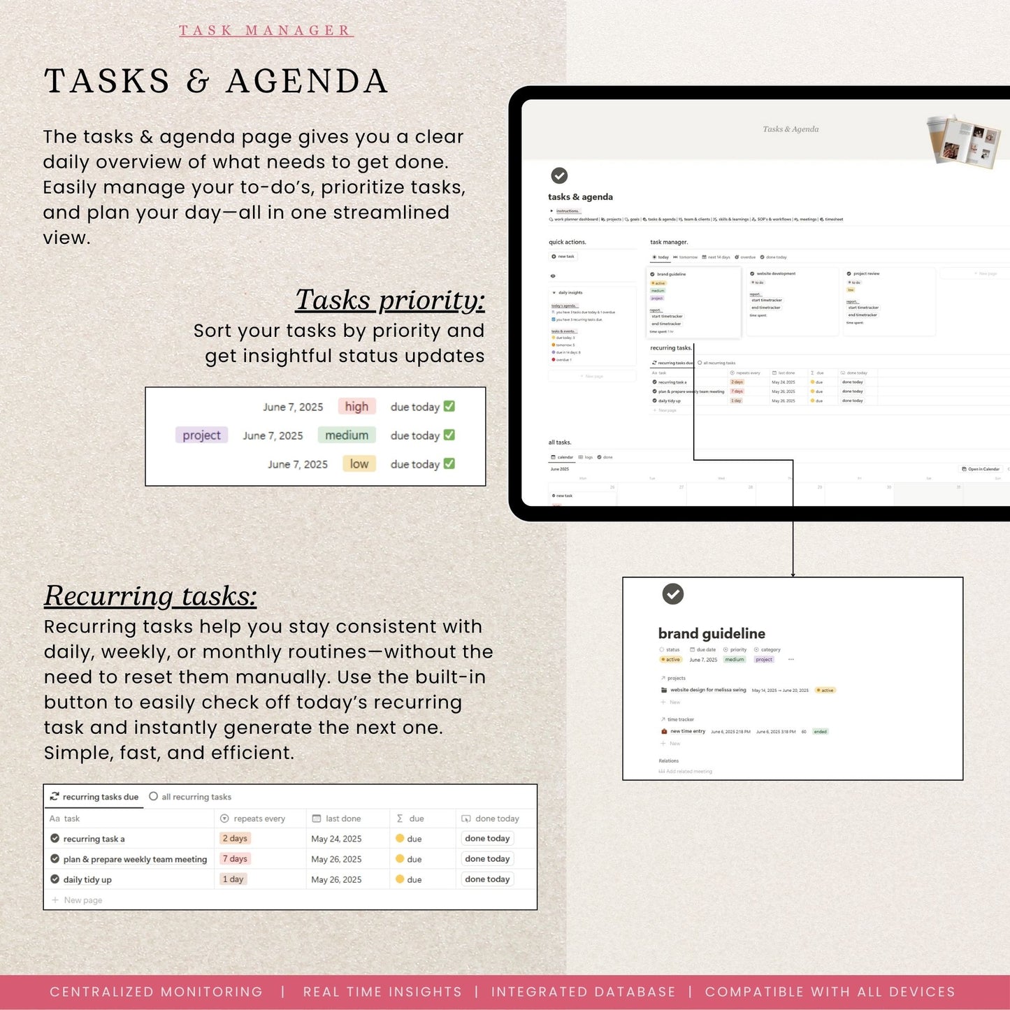 Work Planner Notion Template