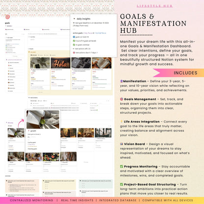 ADHD Notion Life Planner | Personal All-in-One Second Brain Template