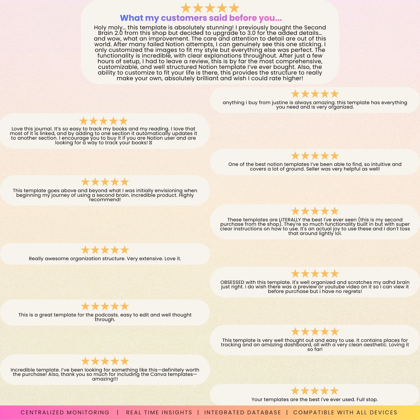 ADHD Notion Life Planner | Personal All-in-One Second Brain Template