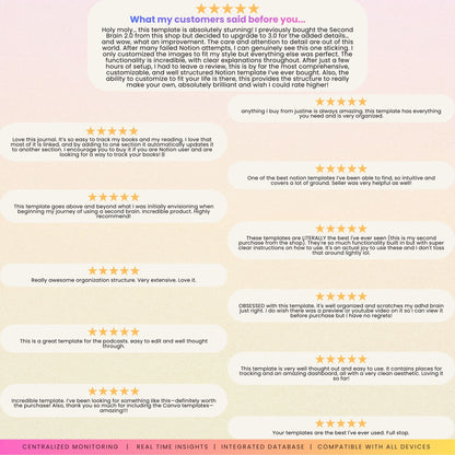 ADHD Notion Life Planner | Personal All-in-One Second Brain Template