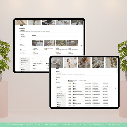 Notion cleaning schedule template