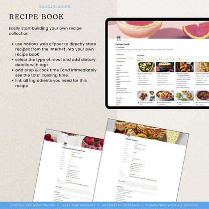 Household & Meal Planner Notion Template