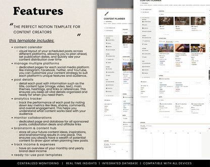 Notion Social Media Planner