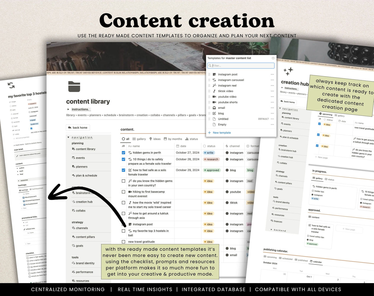 Notion Social Media Planner