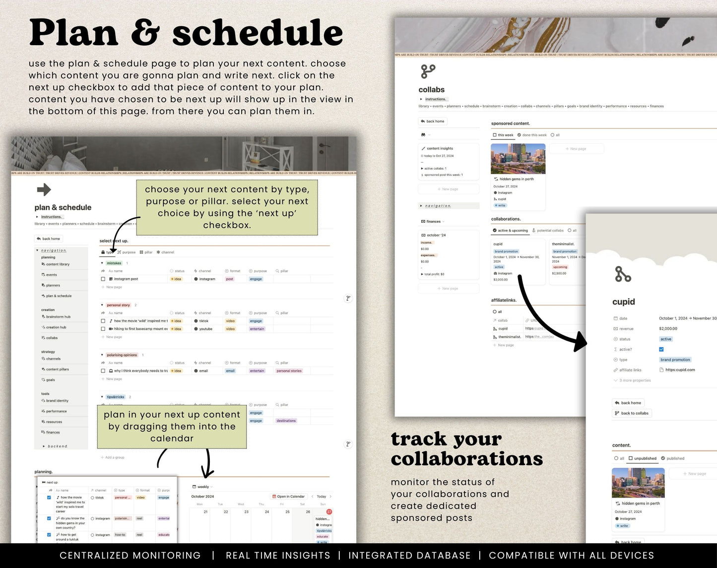 Notion Social Media Planner