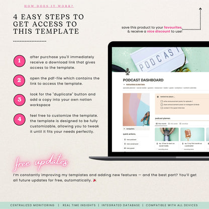 Notion Podcast Planner Template