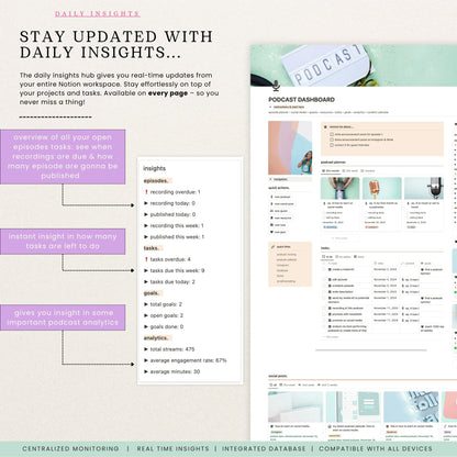 Notion Podcast Planner Template