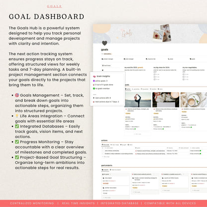 Second Brain Work Dashboard Notion Template