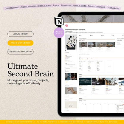Second Brain Notion Template