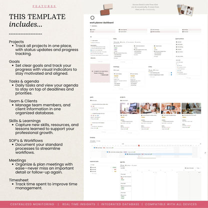 Work Planner Notion Template