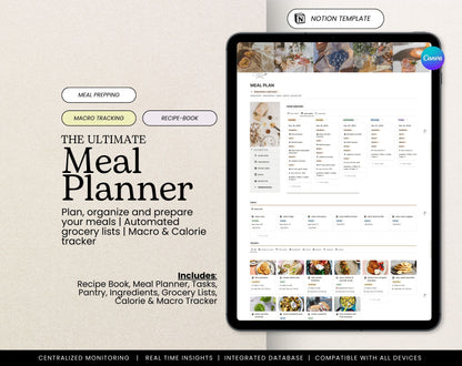 Notion Meal Planner Template