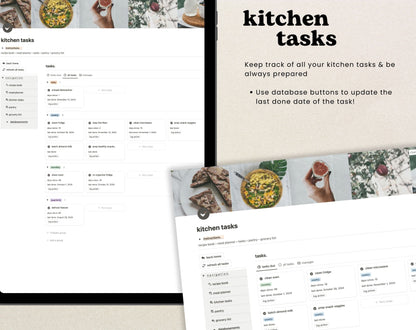 Notion Meal Planner Template