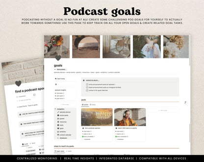 Notion Podcast Planner Template